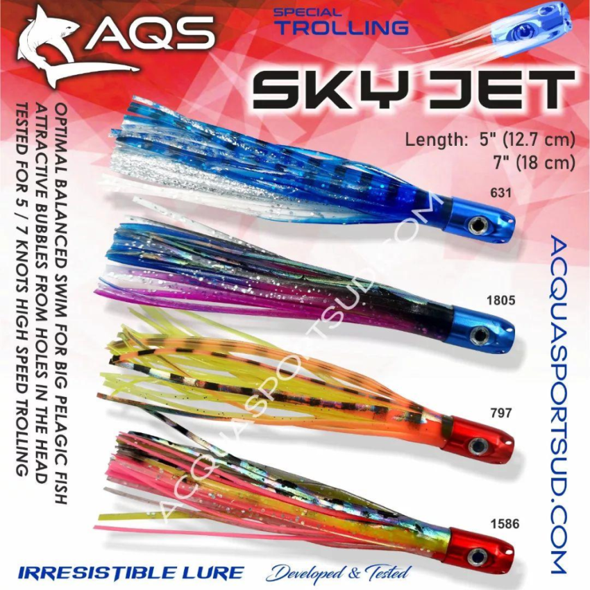 AQS SKY JET BIG GAME TROLLING 7''